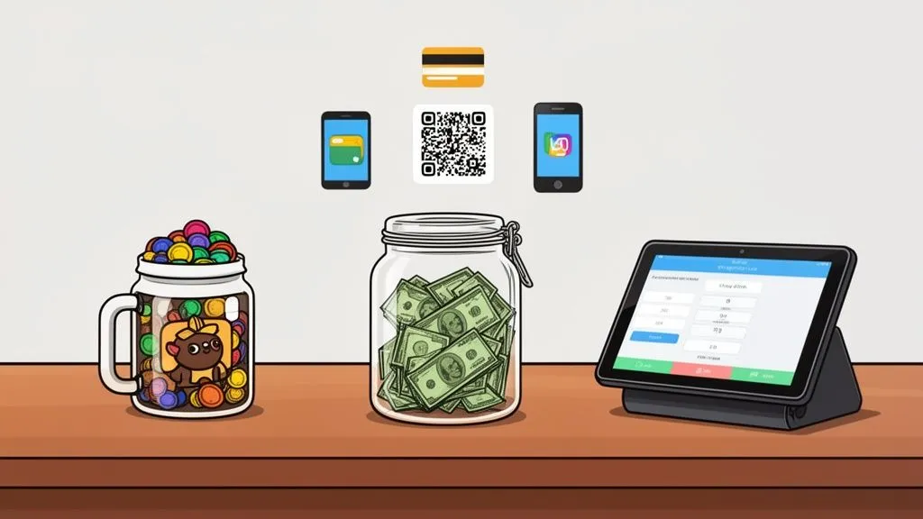 Explore tip jar ideas to boost staff earnings and streamline service with POS and delivery integration.