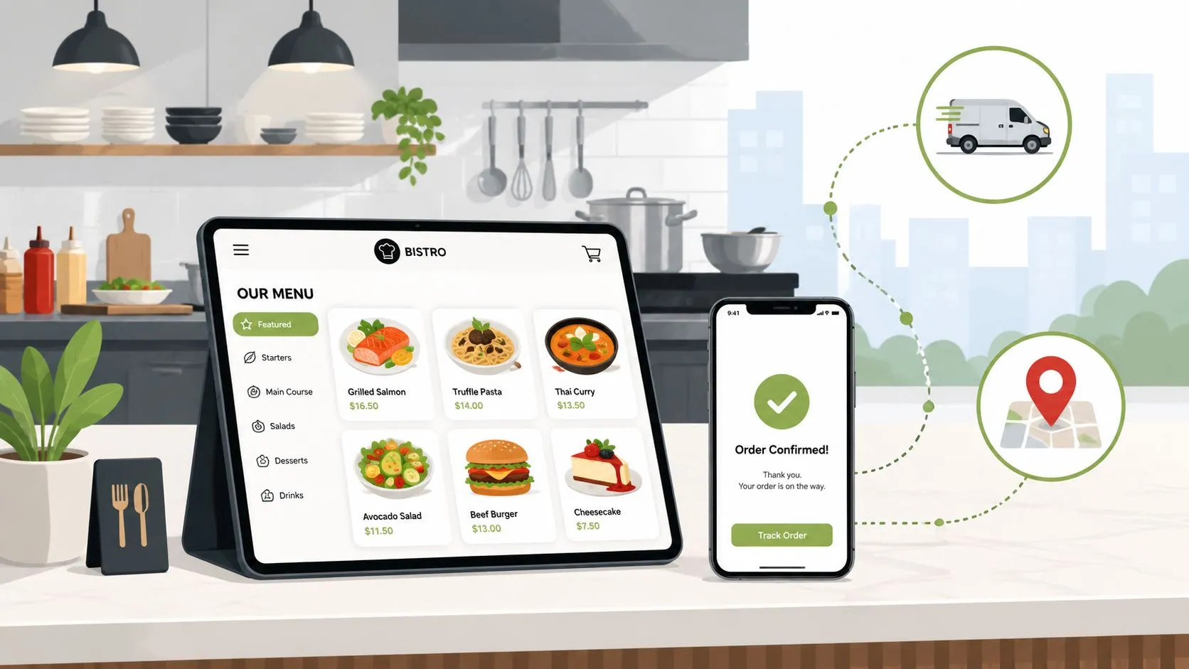 Step-by-step guide for setting up Square online ordering for restaurants in 2026.