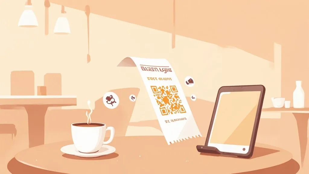 QR Code Receipt Systems for Modern Restaurants